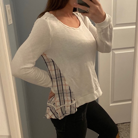 Anthropologie Tops - Anthropologie Saturday Sunday Layered Pullover